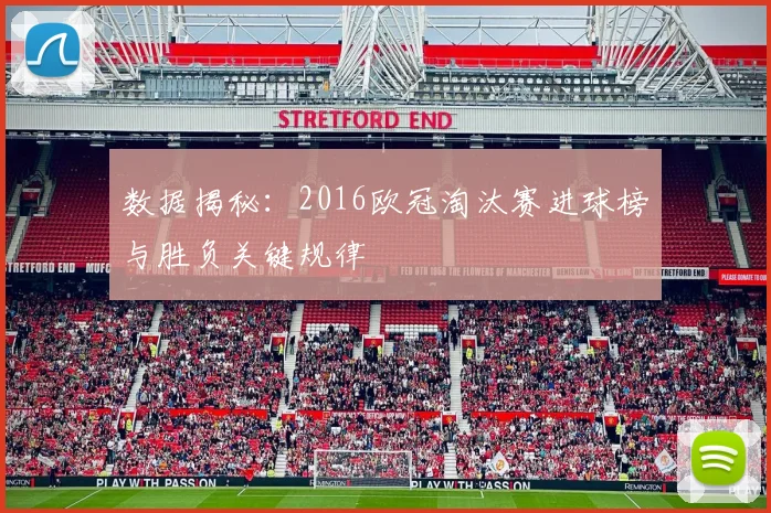 数据揭秘：2016欧冠淘汰赛进球榜与胜负关键规律